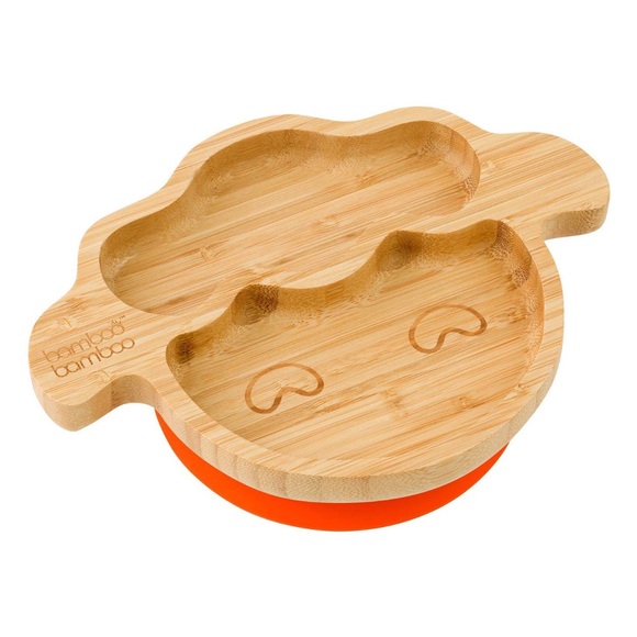 BAMBOOBAMBOO by binggo children’s suction meal plates X 2 - Picture 8 of 9